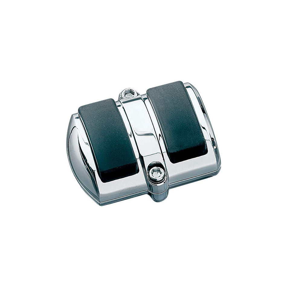 Kuryakyn 4036 Motorcycle Foot Control: Shift Peg Cover for 2004-19 Honda Shadow Aero, Shadow Phantom Motorcycles, Chrome, Pack of 1