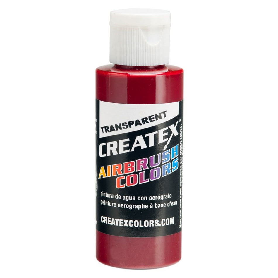 Createx 5123-PT Createx Burgundy Transparent Airbrush Color CREATEX TRANSPARENT 16 OZ.