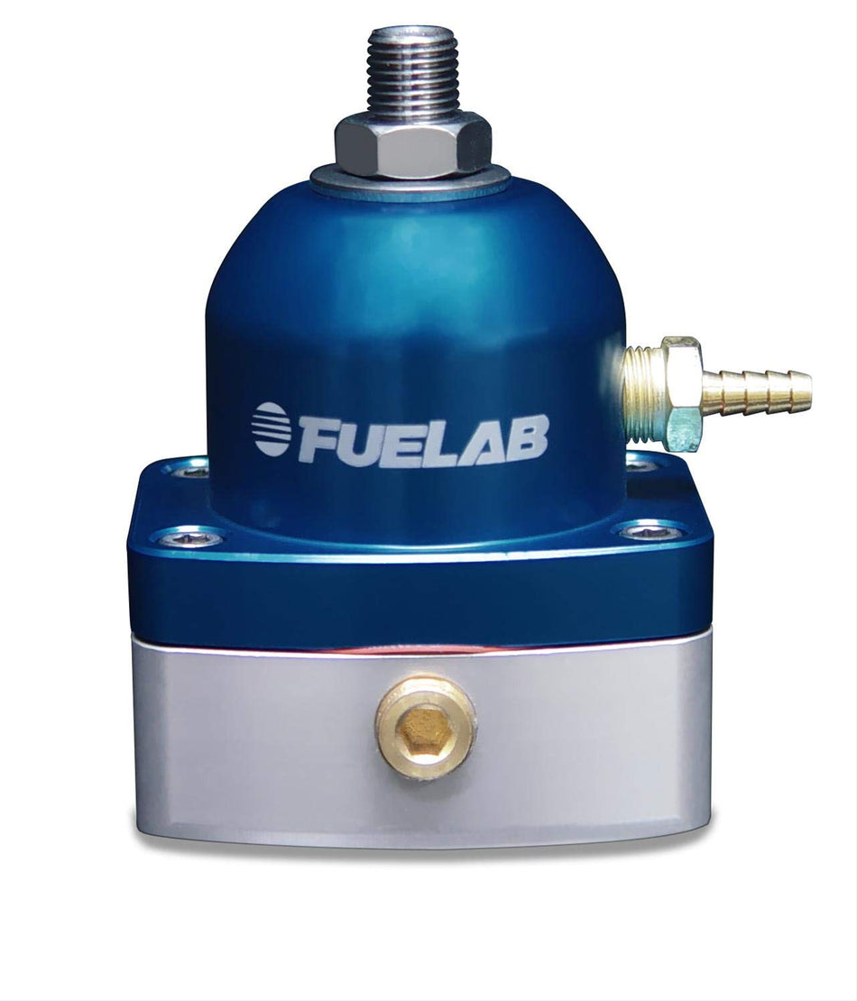 Fuelab 54501-3 Universal Blue EFI Adjustable Mini Fuel Pressure Regulator