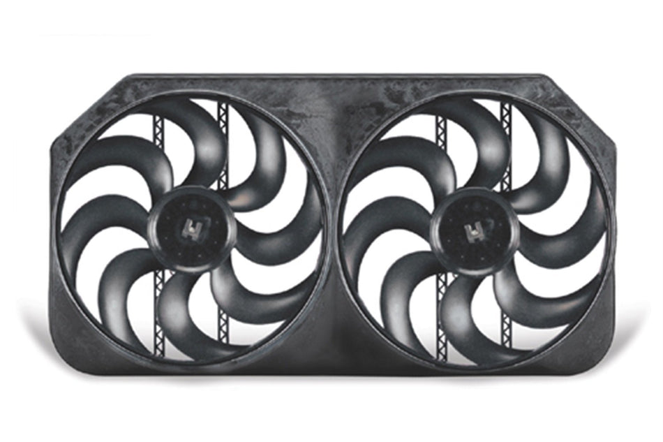 Flex-a-lite (293) 15 Universal Dual Shrouded S-Blade Electric Fan