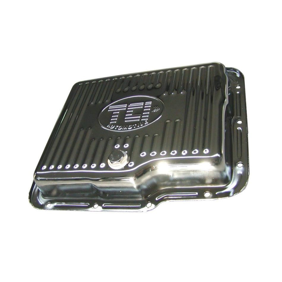 TCI 528311 GM Powerglide Chrome-Plated Stock Depth Pan