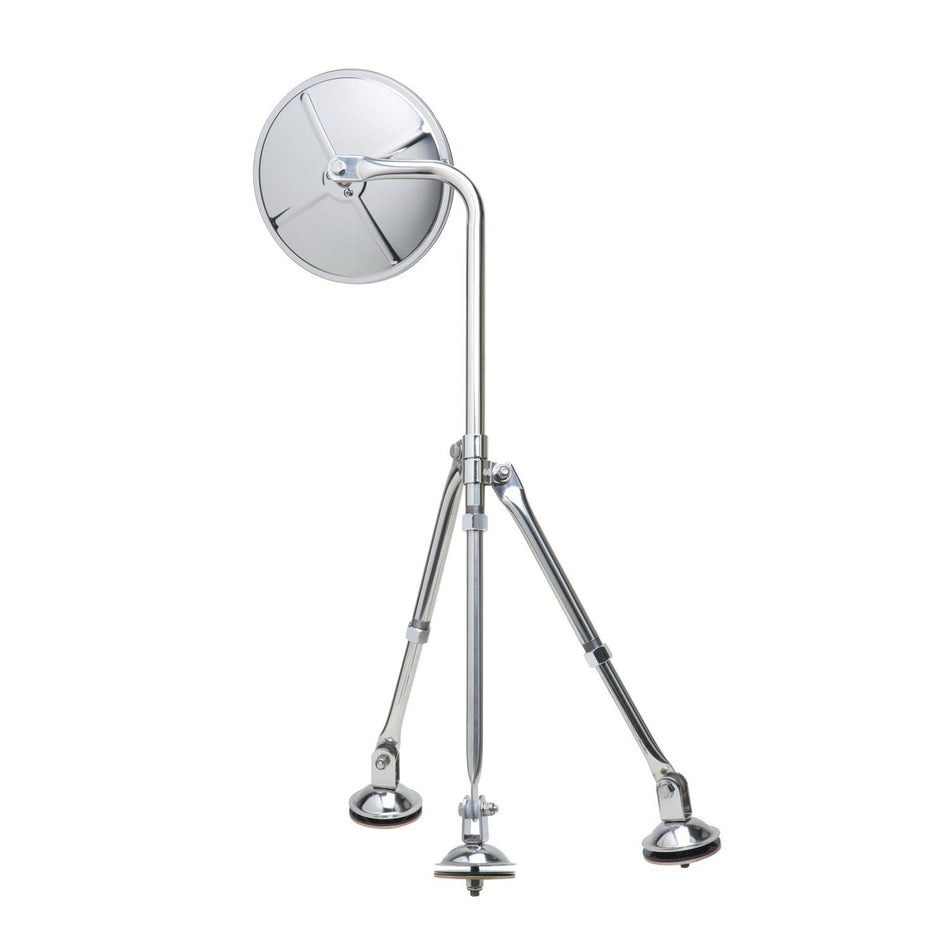 Fit System TP05 Stainless Steel Short Tripod Assembly Kit with 8-1/2 Convex Mirror