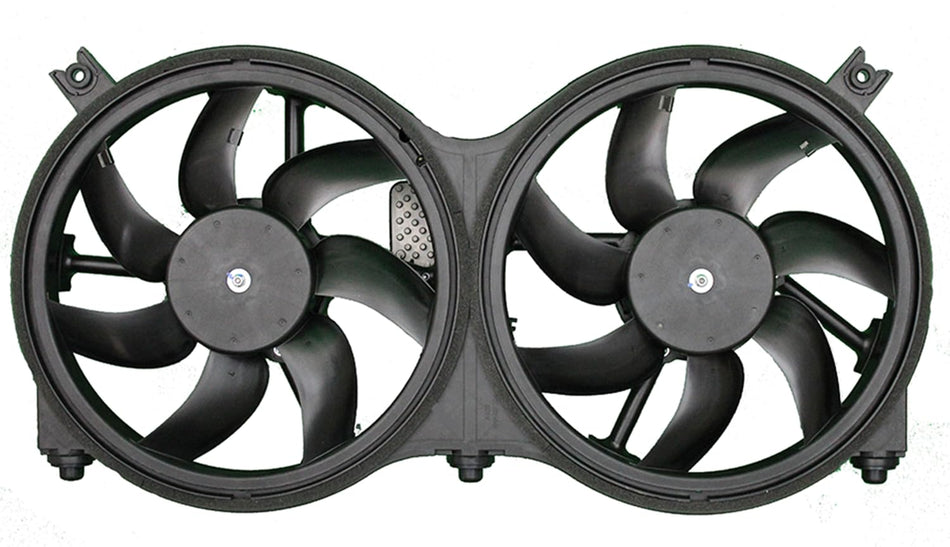 Agility Auto Parts 6010299 Dual Radiator and Condenser Fan Assembly for 2013-2019 INFINITI, Nissan-JX35, Pathfinder, QX60