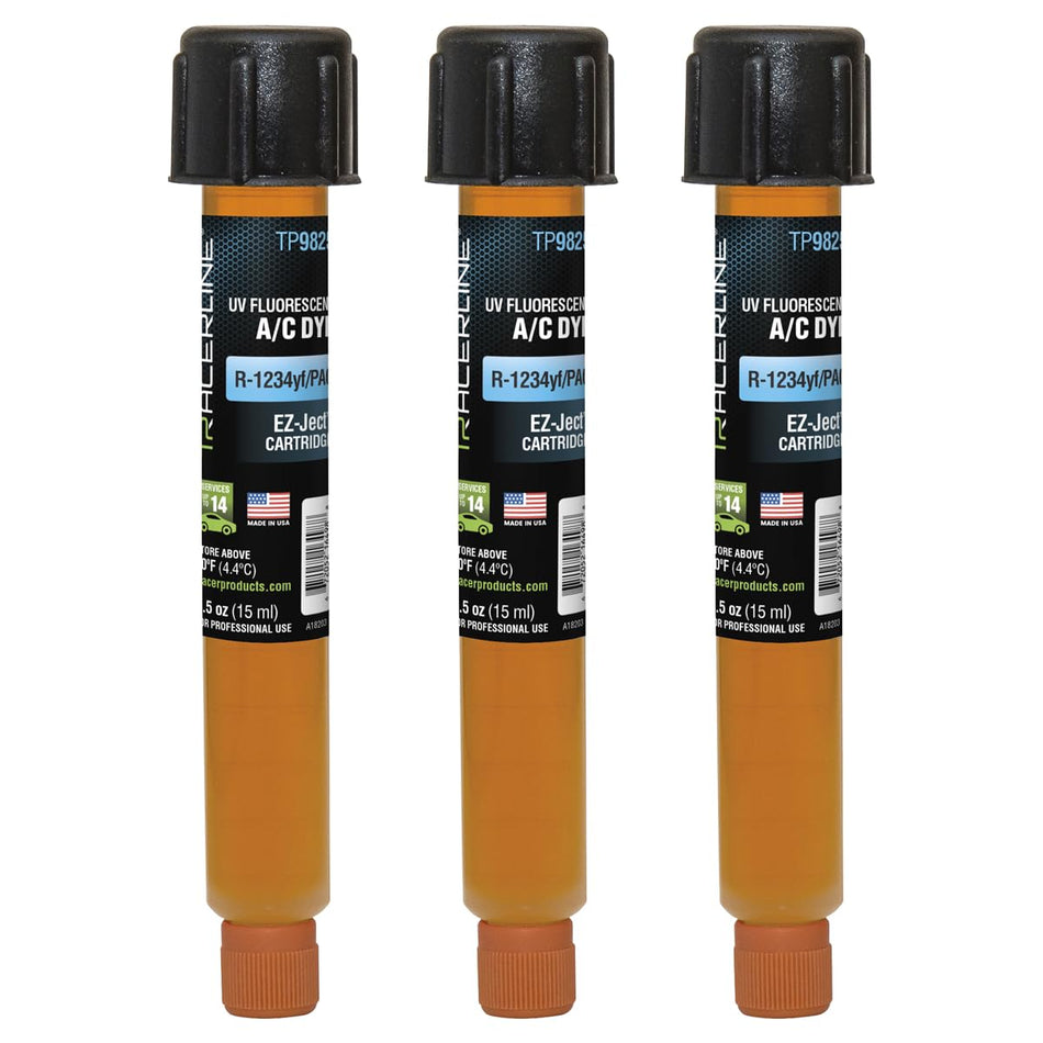 0.5 oz OEM-Grade R-1234yf/PAG EZ-Ject 3 Pack