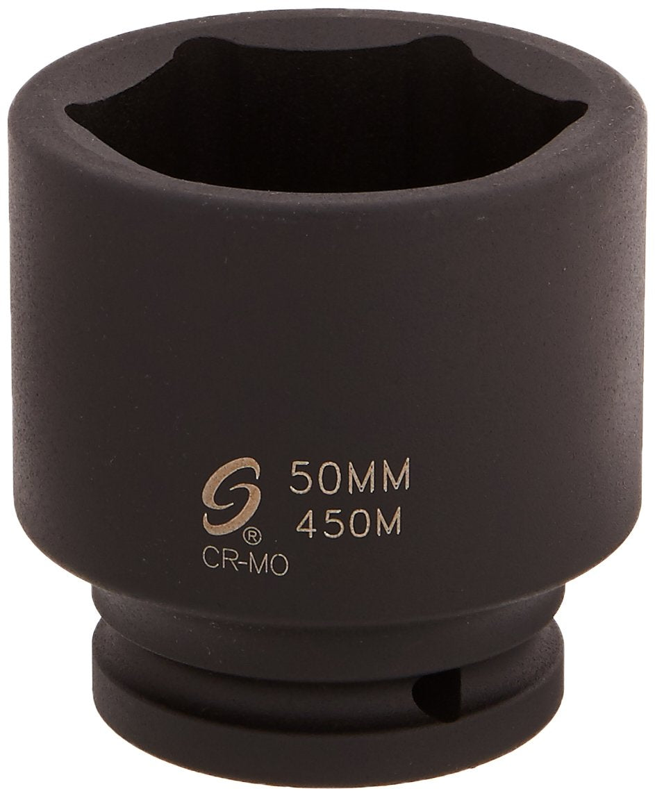 Sunex 450M 3/4 Drive Standard 6 Point Metric Impact Socket 50mm