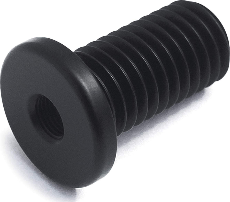 Kuryakyn 2571 Motorcycle Lighting Accessory: Turn Signal/Blinker Adapter for Kellermann Atto, Micro S, Rhombus S, M10 x 20mm Threaded Stud, Black, Pack of 1