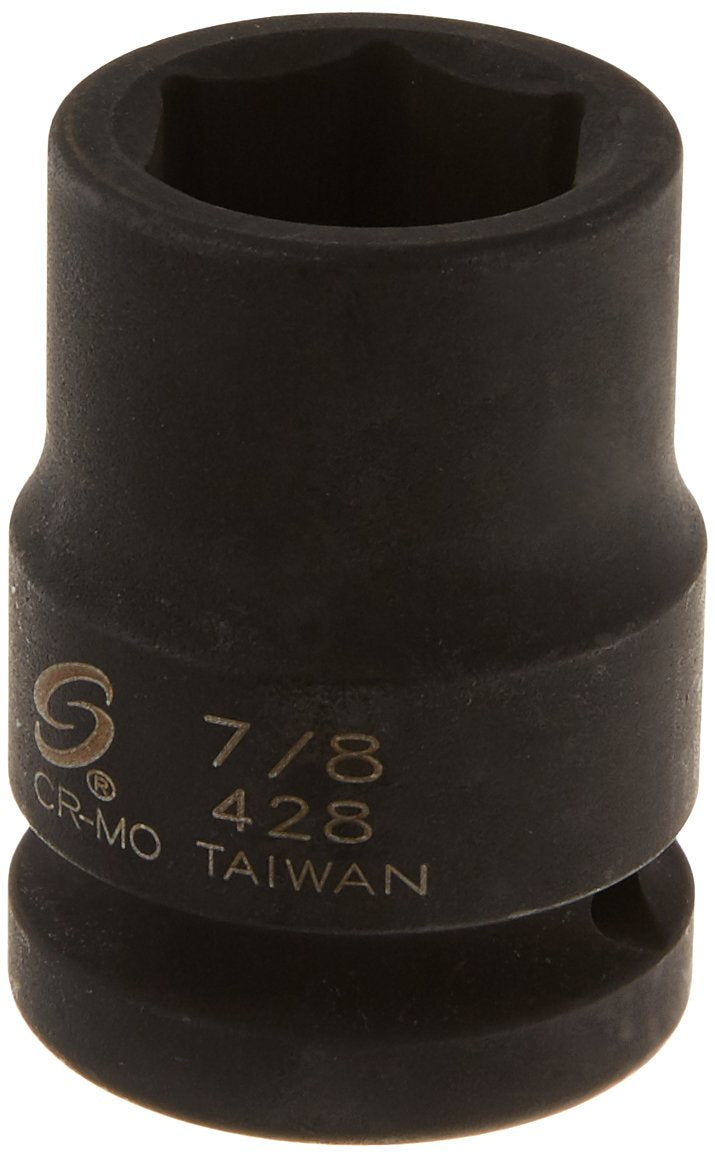 Sunex 0428 3/4-Inch Drive 7/8-Inch Impact Socket