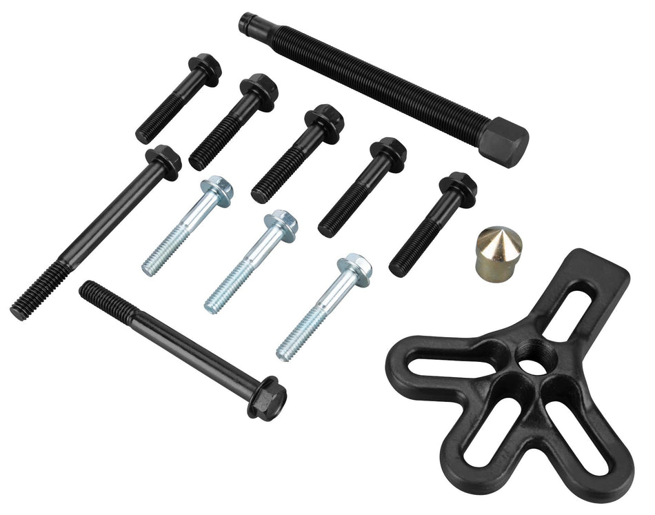 Performance Tool W160 Harmonic Balancer Puller Kit for 4in. Hubs - SAE & Metric Bolts Included