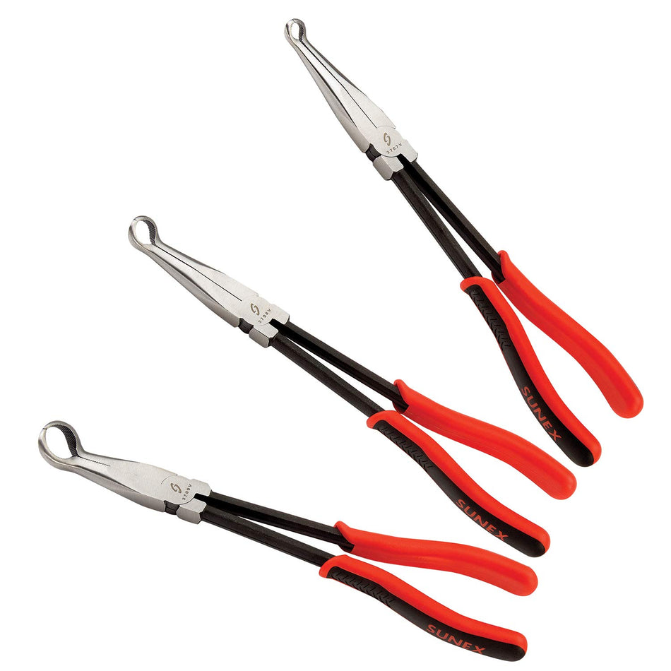 Sunex Tools Sunex 3703V 11 Hose Gripper Plier Set,Red