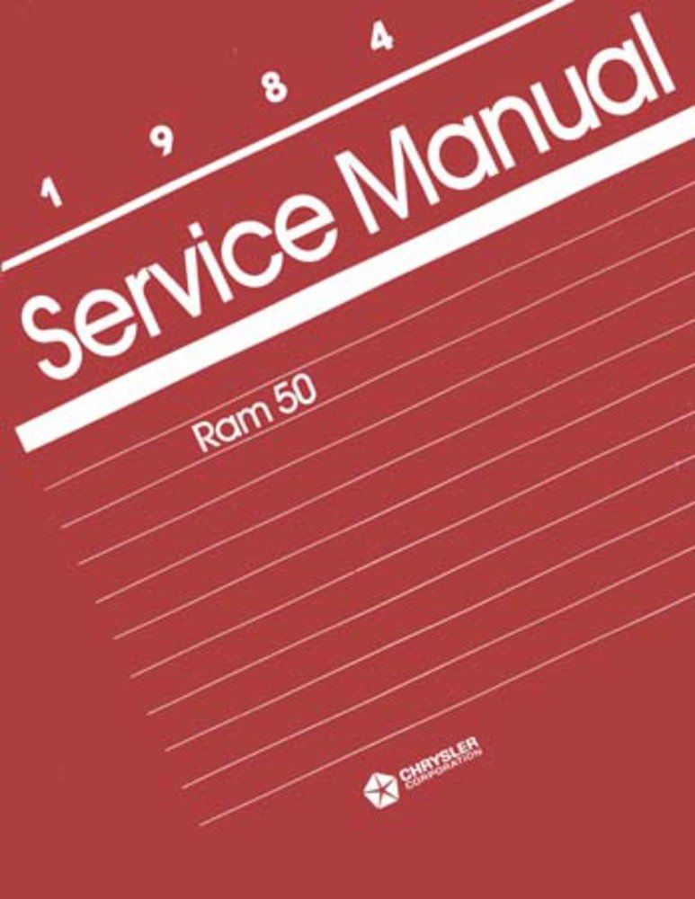 bishko automotive literature 1984 Dodge Ram 50 Truck Shop Service Repair Manual Book Engine Drivetrain Wiring