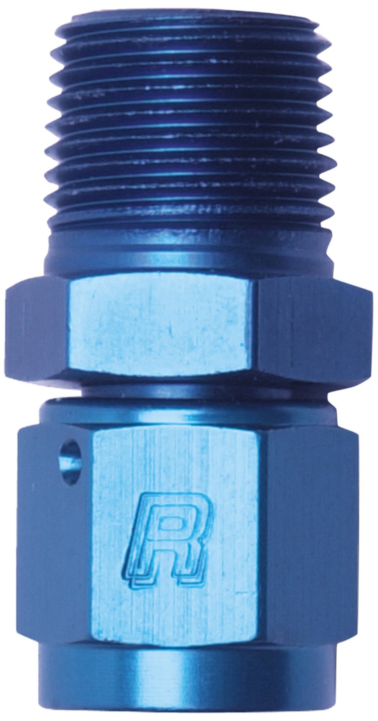 Russell 614216 Blue Straight AN Adapter Fitting