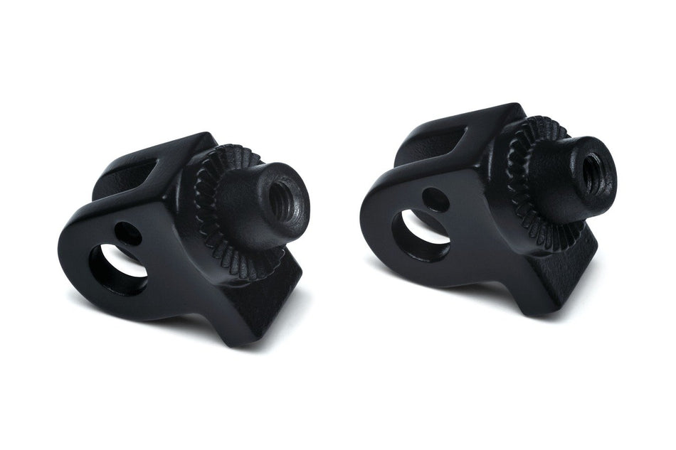 Kuryakyn Splined Adapter for Victory & Indian, Satin Black