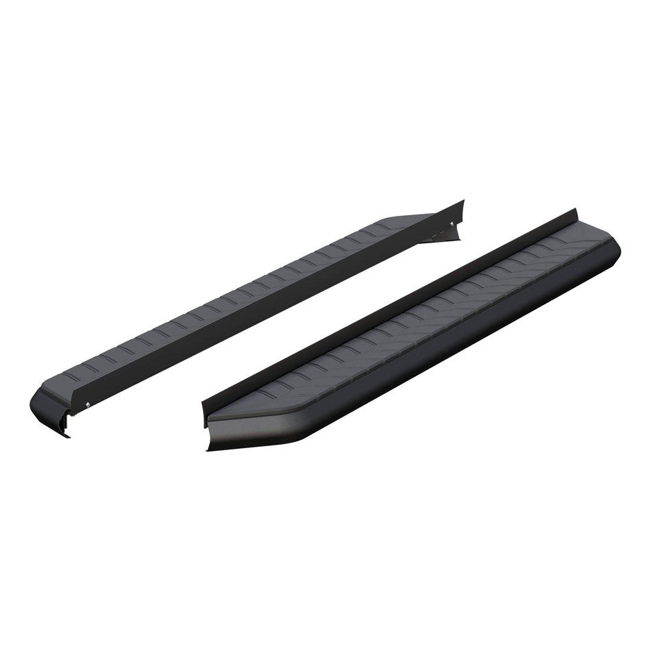 ARIES 2051973 AeroTread 73-Inch Black Stainless Steel SUV Running Boards, Brackets Sold Separately