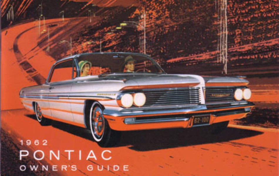 bishko automotive literature 1962 Pontiac Bonneville Eight Grand Prix Owners Manual User Guide Reference Book