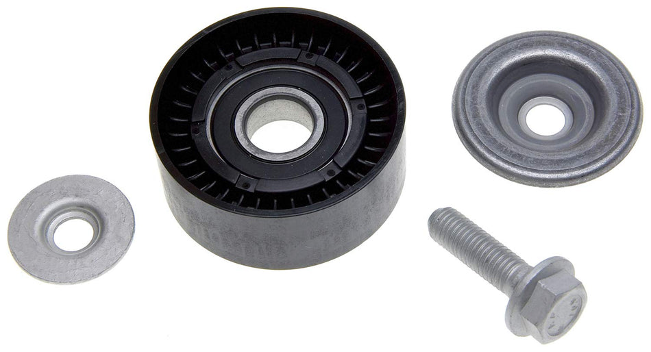 ACDelco Gold 36300 Idler Pulley with Bolt, 2 Dust Shields, and Retainer
