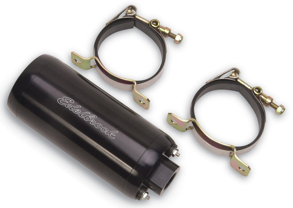 Edelbrock 1790 Black Anodized Aluminum Electric Fuel Pump
