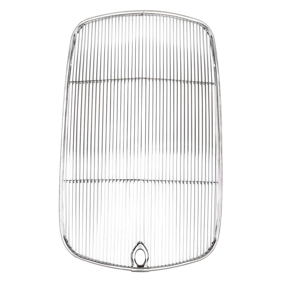 United Pacific Original Style 1932 Passenger Stainless Steel Grille Insert W/Crank Hole