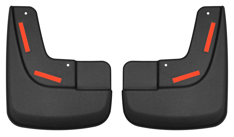 Husky Liners - Front Mud Guards | 2017 - 2020 Ford F-150 Raptor, Front Set - Black, 2 Pc | 58491