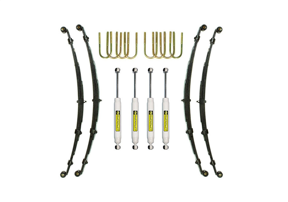 RealTruck SUPERLIFT SUSPENSION 2.5" Lift Kit for Jeep CJ | Complete Lift Kit with Front & Rear Shadow Series Shocks | K717 | Fits 1982-1986 Jeep CJ5 / CJ7 / CJ8