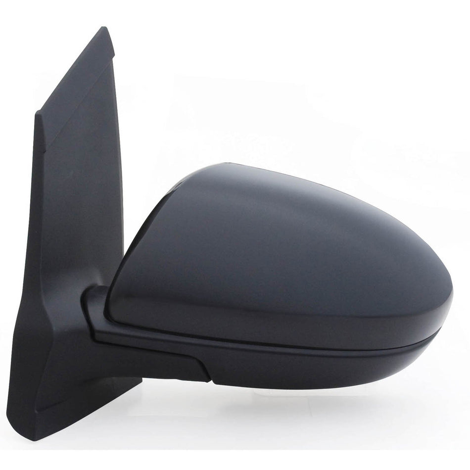 Fit System Driver Side Mirror for Mazda 2, Black, PTM Cover, Foldaway, Power