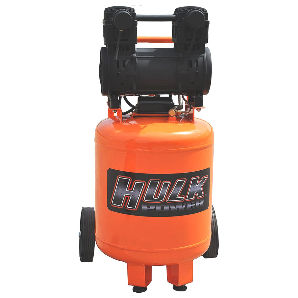 EMAX Hulk Portable Air Compressor - 2hp 10 Gal. Silent Air Compressor with Oil Free Pump & 125 Max PSI - HP02P010SS