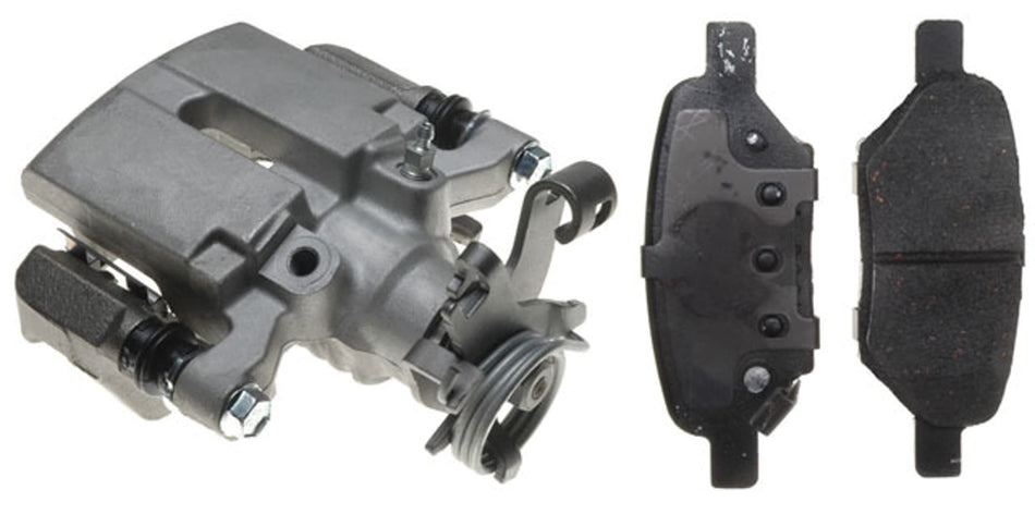 ACDelco Professional 18R2217 Rear Driver Side Disc Brake Caliper Assembly (Loaded Non-Coated), Remanufactured