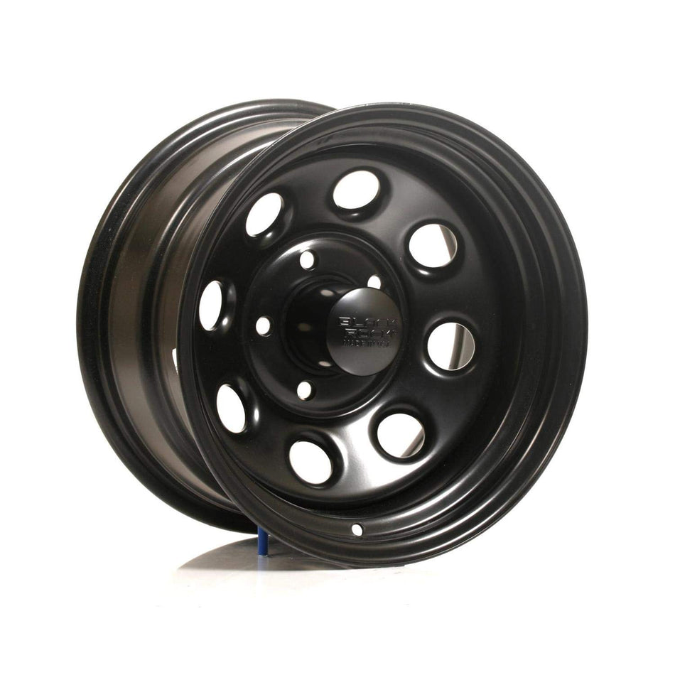 Black Rock 997B SOFT 8 Wheel with Matte (0 x 8. inches /5 x 114 mm, -19 mm Offset)