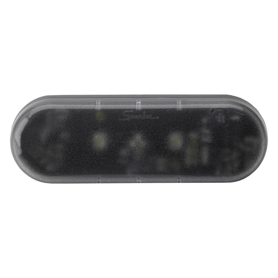 JW Speaker 0443301 7x2 Rectangular 412 Series LED Dome Light 12-48V w/ Switch