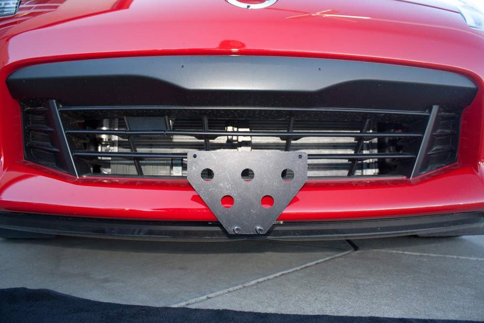 STO N SHO Front License Plate Bracket Compatible with 2016-2018 Nissan 370z (SNS80)