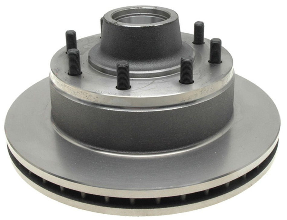 Raybestos R-Line Replacement Front Disc Brake Rotor and Hub Assembly for Select Ford E250 Econoline/F250 Model Years (6074R)