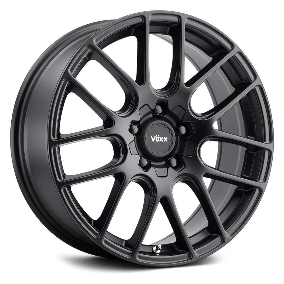 Voxx ORSO Custom Wheel - 17x8, 40 Offset, 5x114.3 Bolt Pattern, 73.1mm Hub - Matte Black Rim