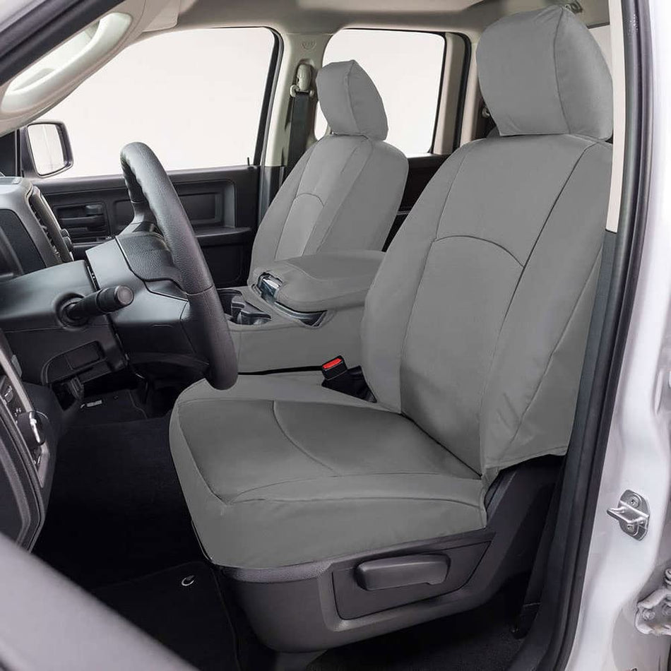 Precision Fit Endura Front Row Seat Covers Silver/Silver GTT1028ABENSS