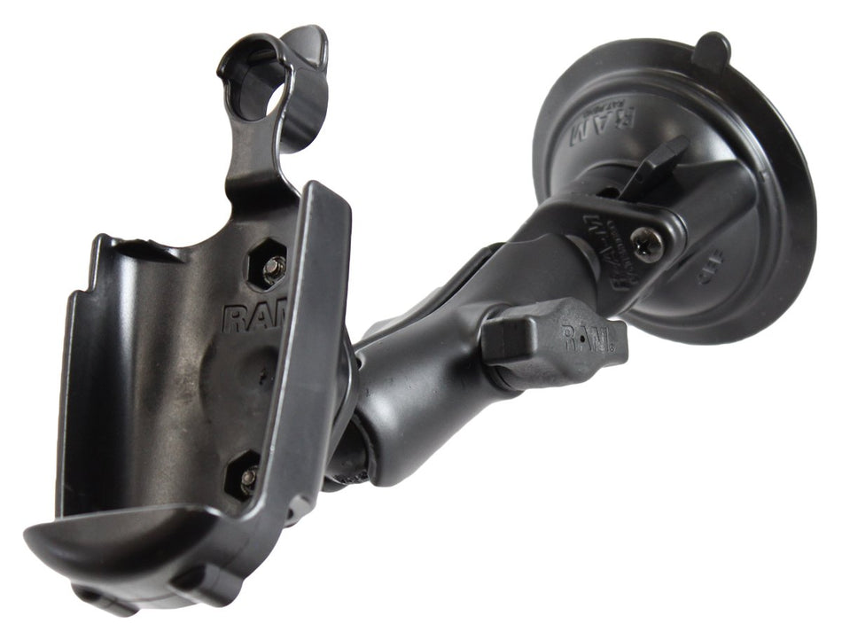 Ram Mount Twist Lock Suction Cup Mount for the Garmin Rino 520, 520HCx, 530 and 530HCx