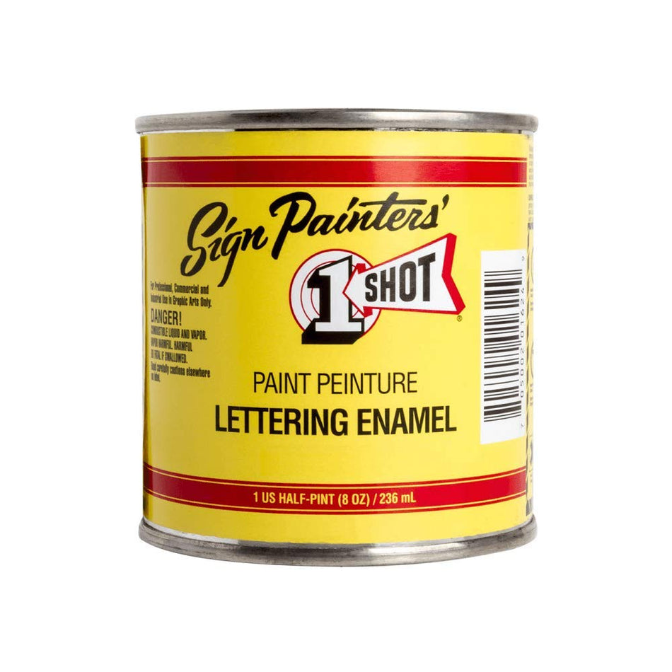 1 Shot Letter Enamel 142L Emerald Green 4oz