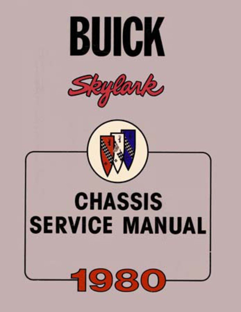 bishko automotive literature 1980 Buick Skylark Shop Service Repair Manual Book Engine Drivetrain Wiring OEM