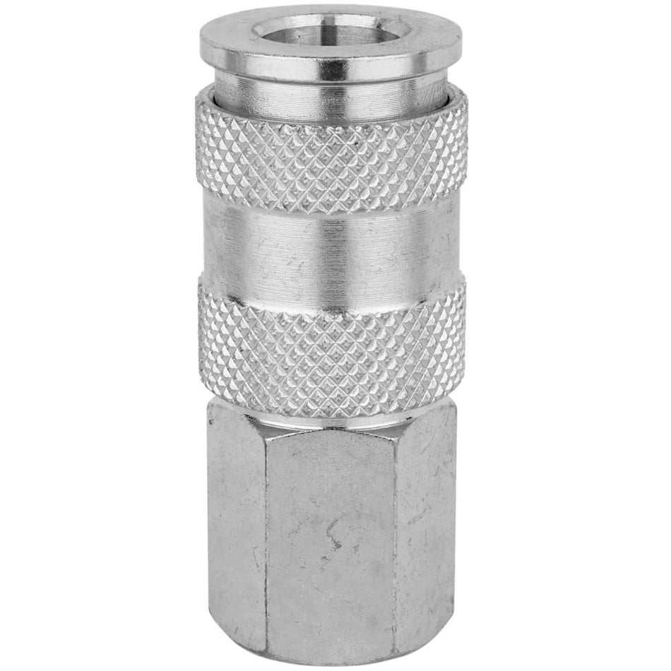 Milton S-764ST 1/4" Steel V-Style Coupler, Female
