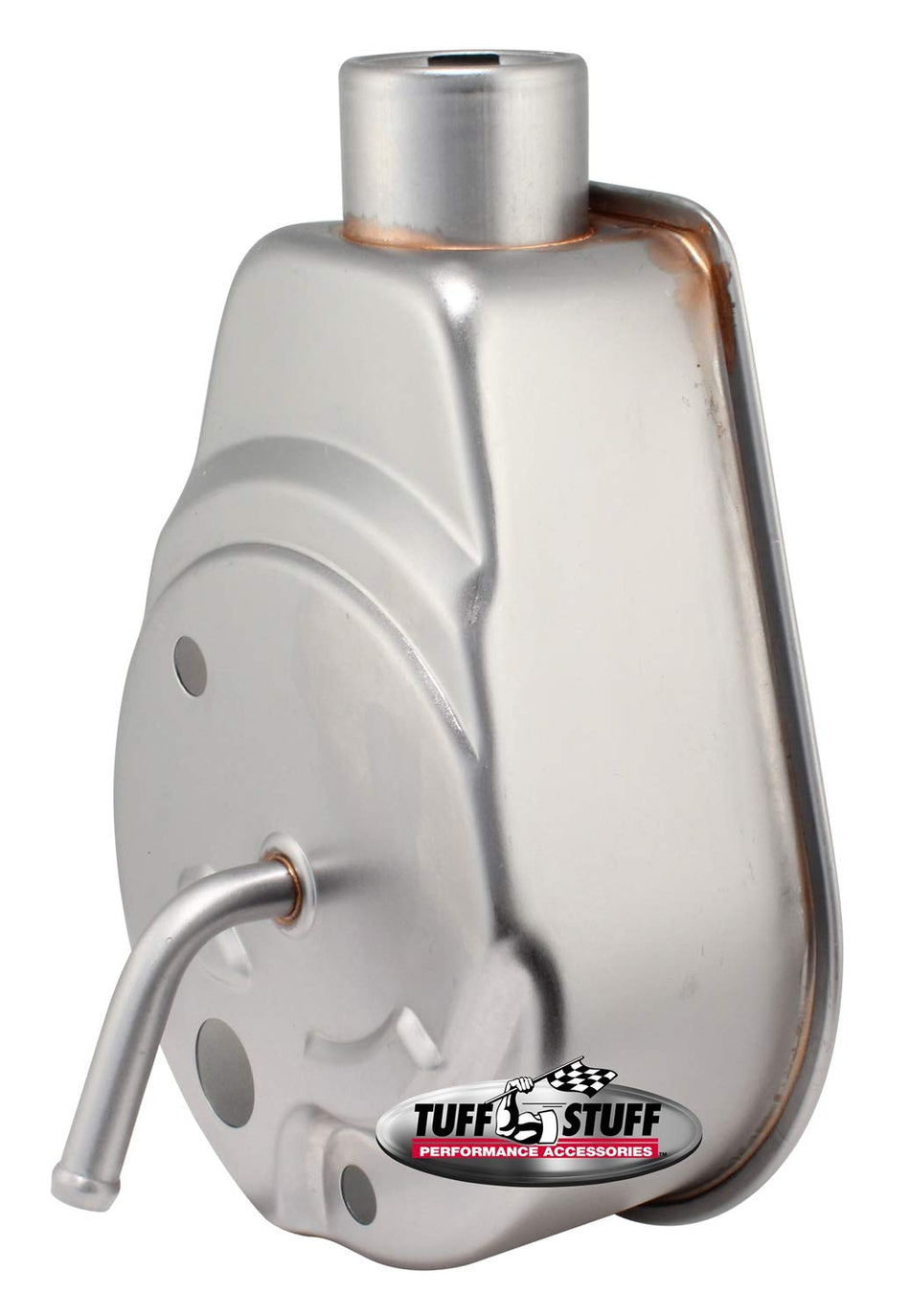 Tuff Stuff 6502C Saginaw Power Steering Reservoir Replacement Raw Steel