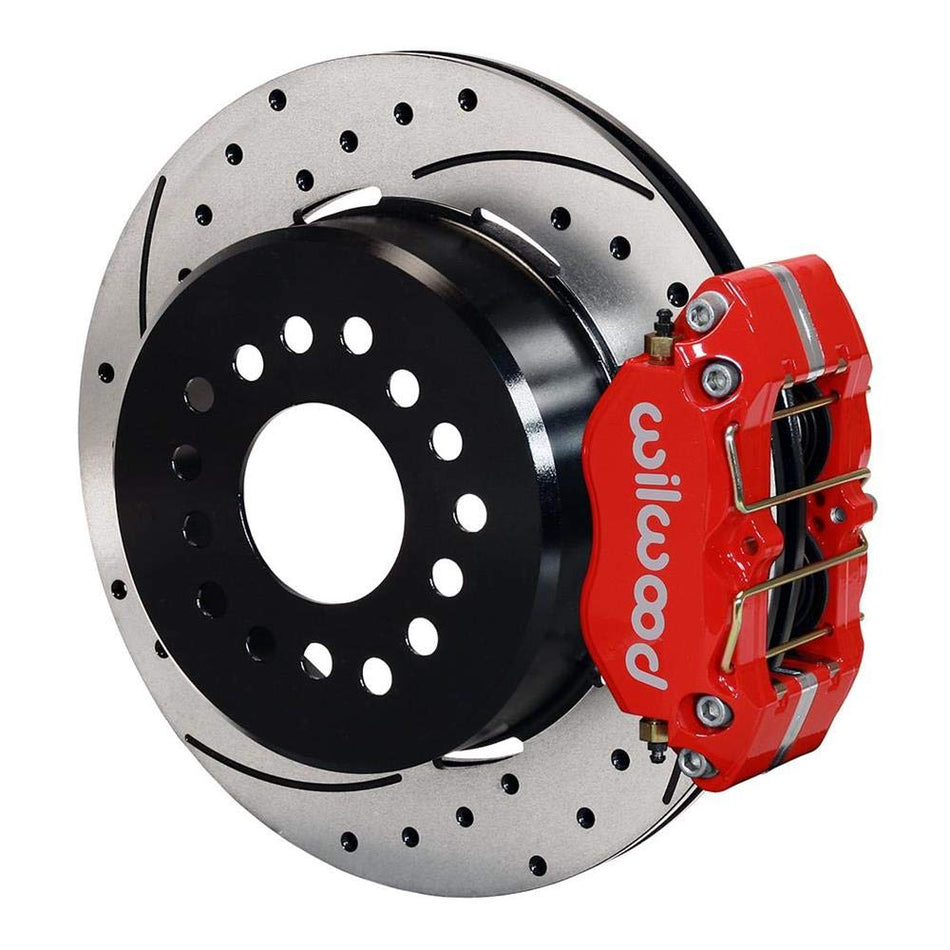 Wilwood Compatible with/Replacement 140-13206-DR DUST Boot KIT - KIT,Rear,DISC/Drum,DP-DB,Small,2.50 - Off,1PC .81 Rotor,DRILLED,RED