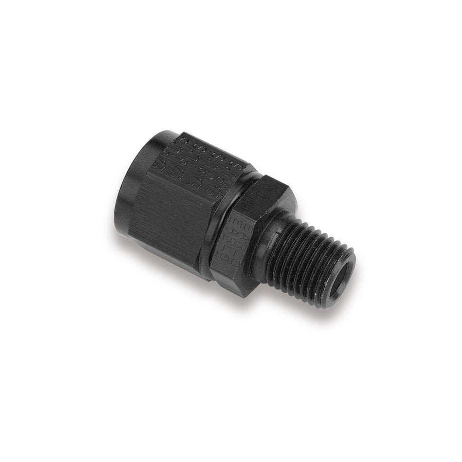 Earl's AT916188ERLP Adapter Fitting (8an Fem Swivel to Male 1/2 NPT)