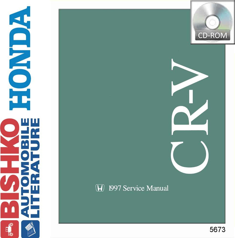 bishko automotive literature - Shop Service Repair Manual CD Engine Drivetrain Wiring OEM for The 1997 Honda Cr-V CRV