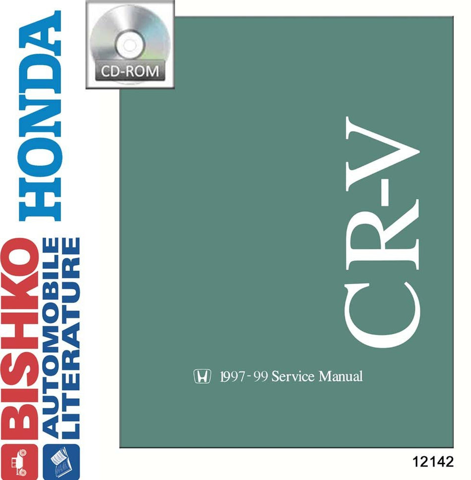 bishko automotive literature - Shop Service Repair Manual CD Engine Wiring OEM for The 1997 1998 1999 Honda Cr-V CRV