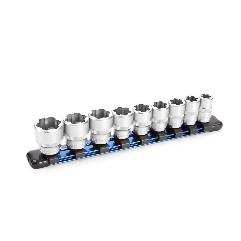 OEMTOOLS 22967 9 Piece Nut Busting Bolt Extractor Socket Set