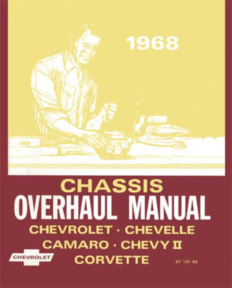 bishko automotive literature 1968 Chevrolet Camaro Chevelle Repair Overhaul Rebuild Service Repair Manual