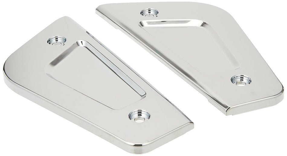 Kuryakyn 7015 Motorcycle Foot Control Component: Passenger Floorboard Covers for Honda Gold Wing GL1800 Motorcycles, Chrome, 1 Pair