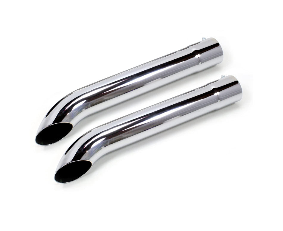 Patriot Exhaust H3822 Chrome Side Tube Turnout Muffler
