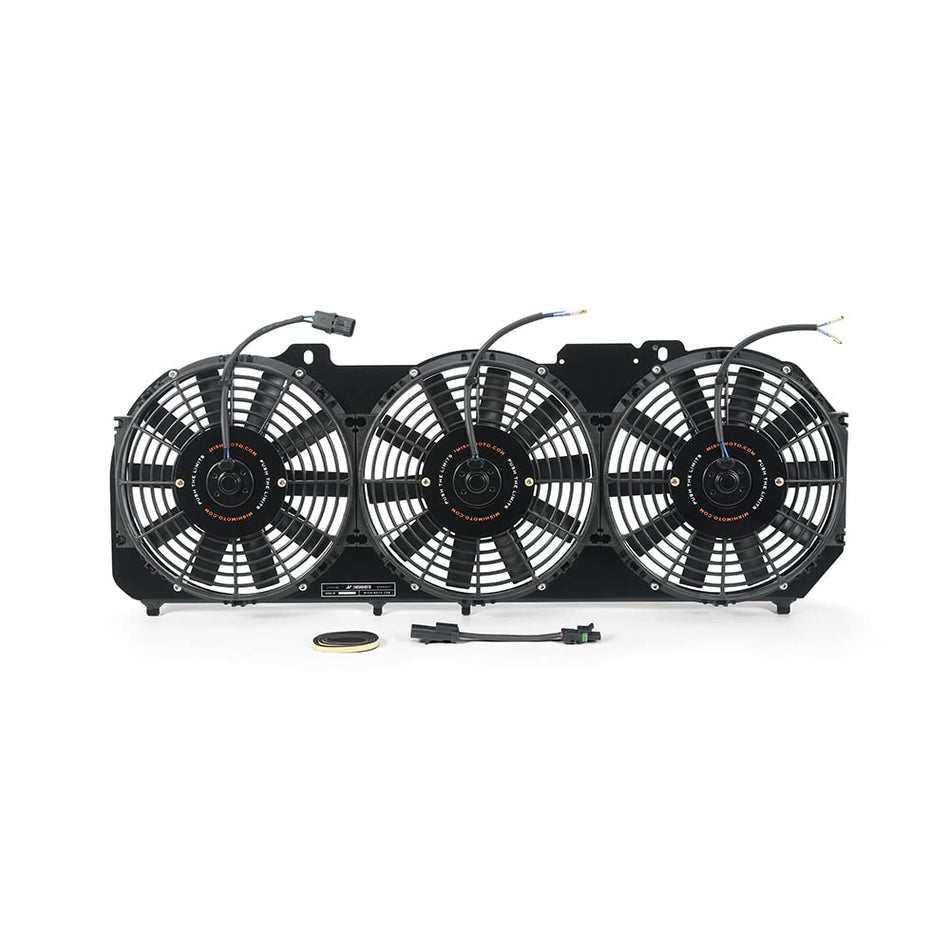 Performance Aluminum Fan Shroud Compatible With Jeep Cherokee XJ 4.0L 1989-2001, Black
