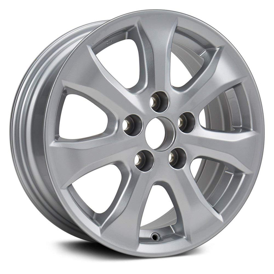 Replikaz - 7 I-Spoke Silver 16x6.5 Alloy Factory Wheel - Replica