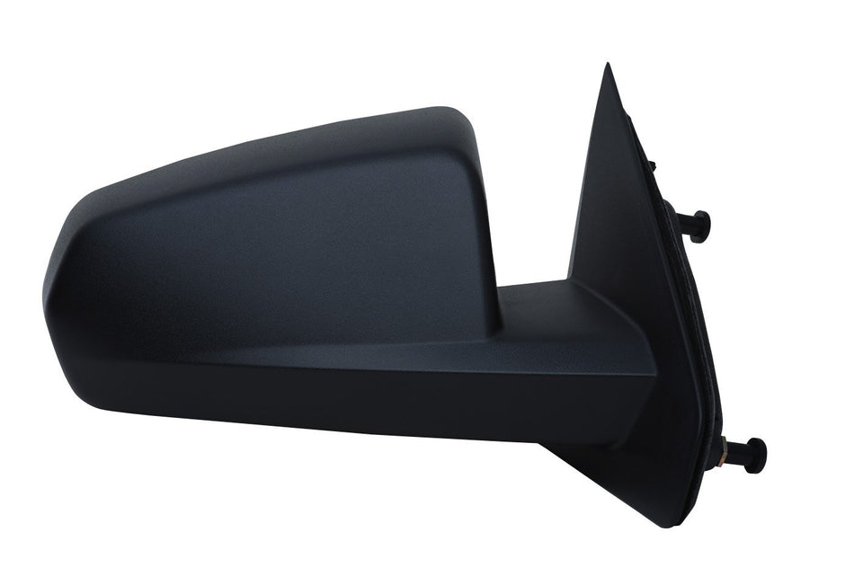 Fit System Passenger Side Mirror for Dodge Avenger, Textured Black, Non-Foldaway, Heated Power