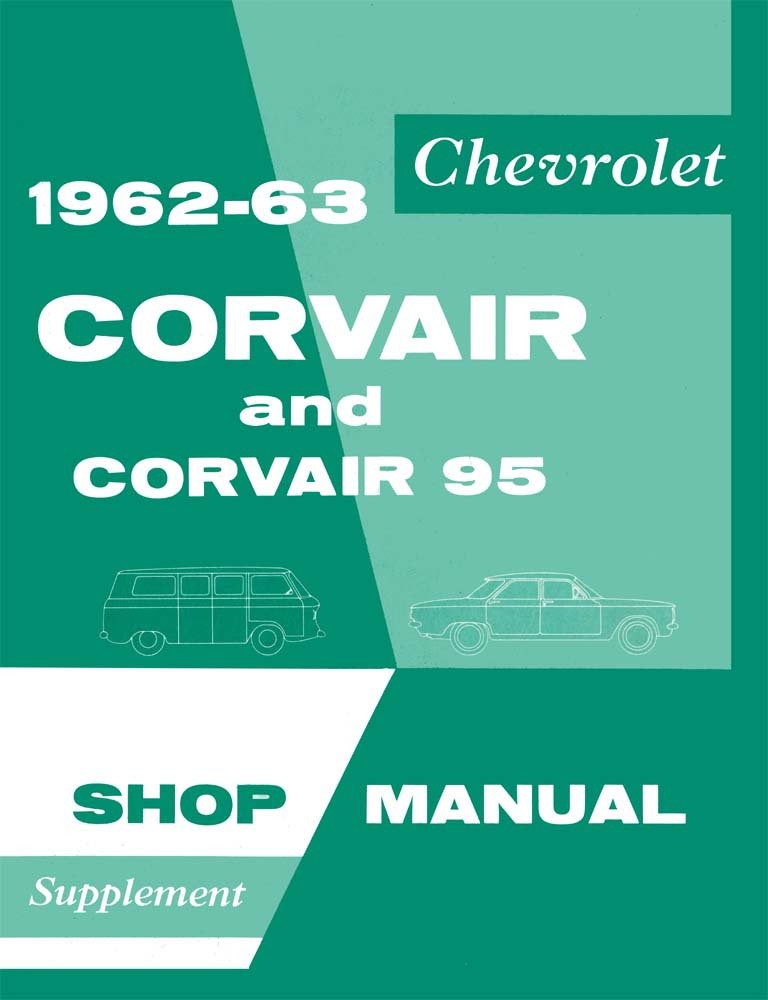 bishko automotive literature 1962 1963 Chevrolet Corvair Shop Service Repair Manual Book Engine Electrical