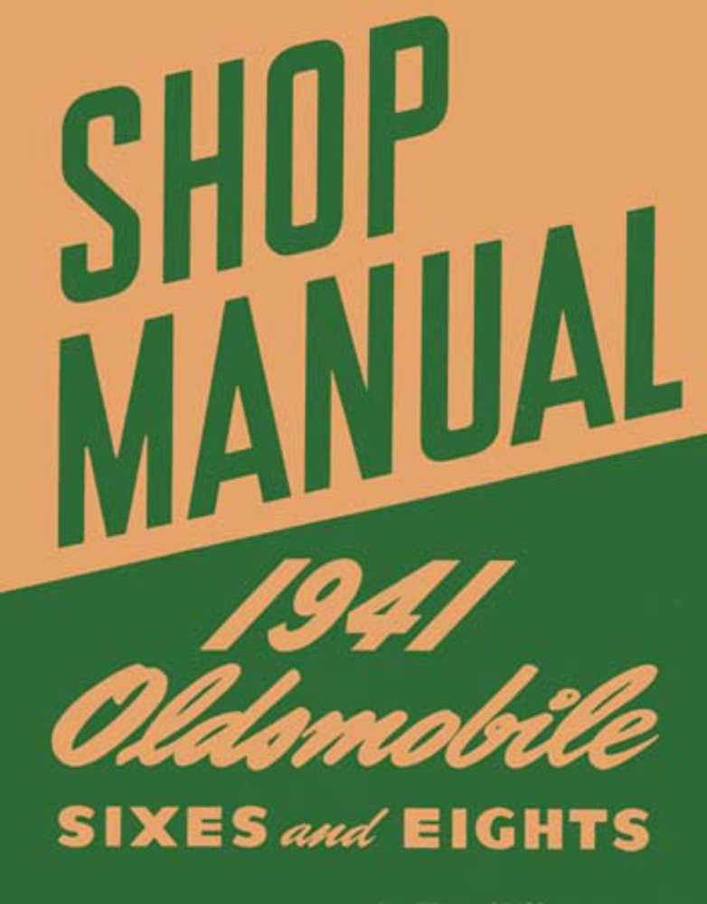 bishko automotive literature 1941 Oldsmobile Shop Service Repair Manual Engine Drivetrain Electrical